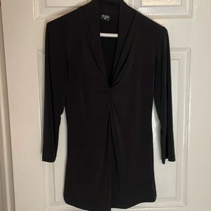 Olian Vneck Maternity Dress Shirt